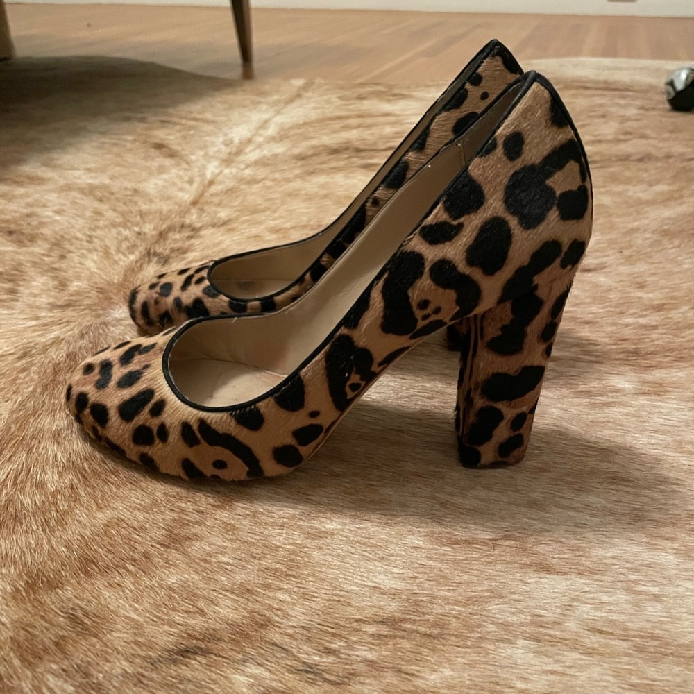 J. Crew Leopard pony hair pumps (GET FALL FASHION READY!)